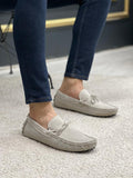Laughlin Beige Driving Loafers