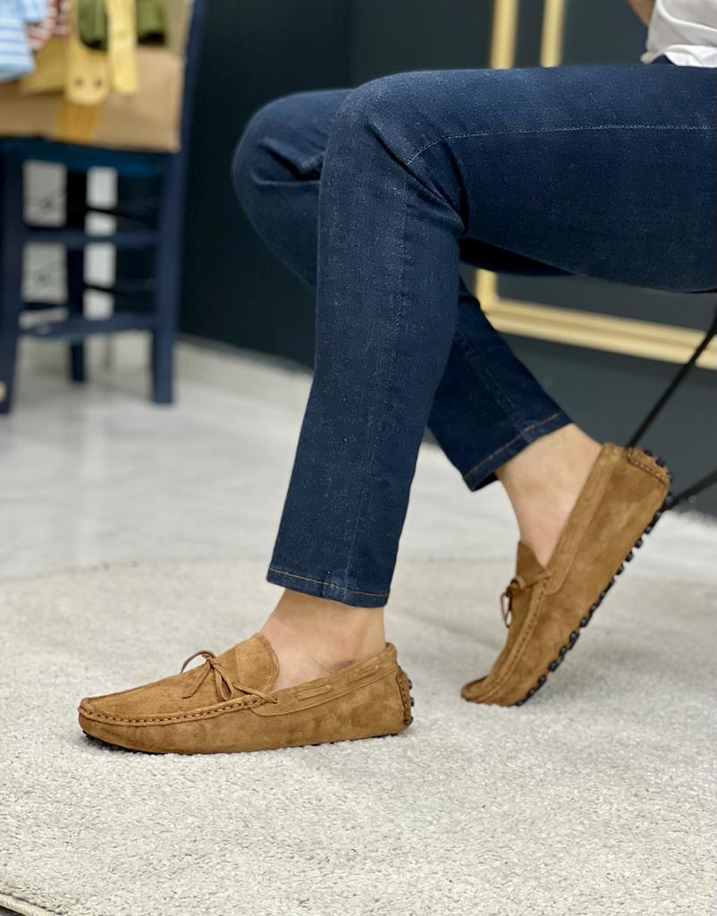 Laughlin Brown Driving Loafers