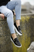 Rapid Black Patent Tassel Loafers