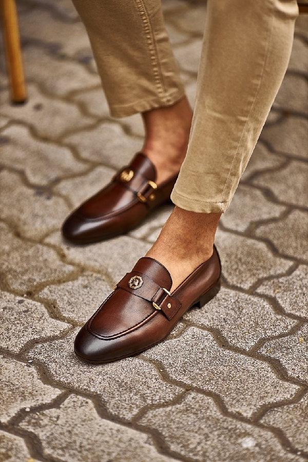 Sturgis Brown Penny Loafers
