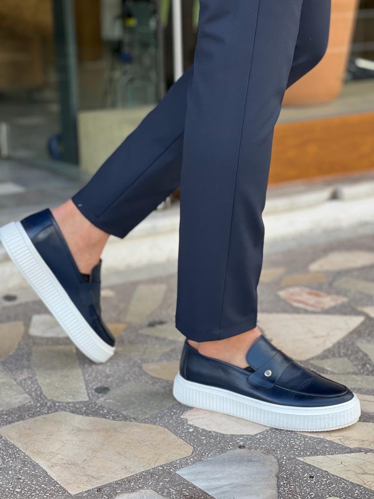 Tampa Rock Navy Blue Shoes Men