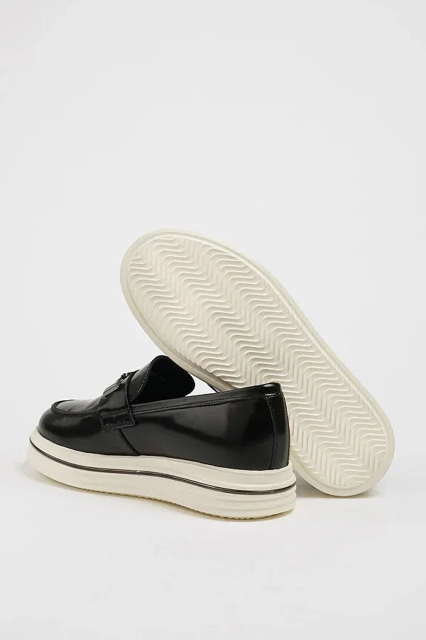 Marion Men's Black Loafers