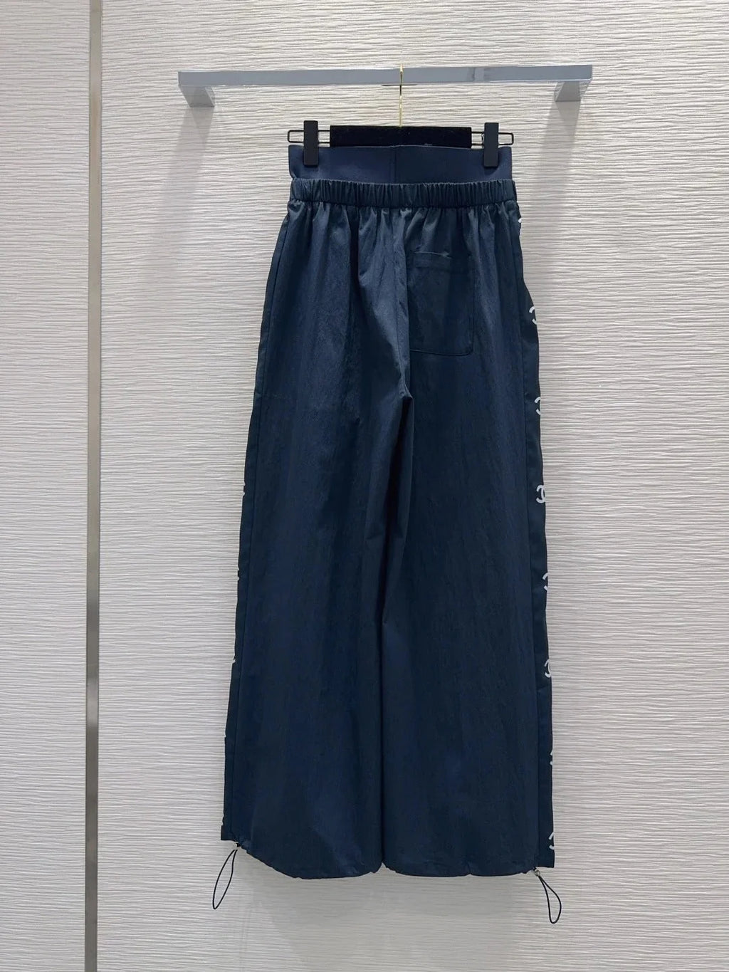 CHA 2026 Wide-leg Trouser With Waistband Cotton Nylon 827713