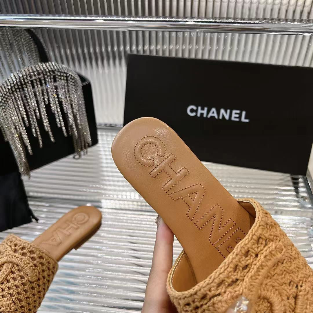 CHA Summer Woven Flat Sandals XC0426060803