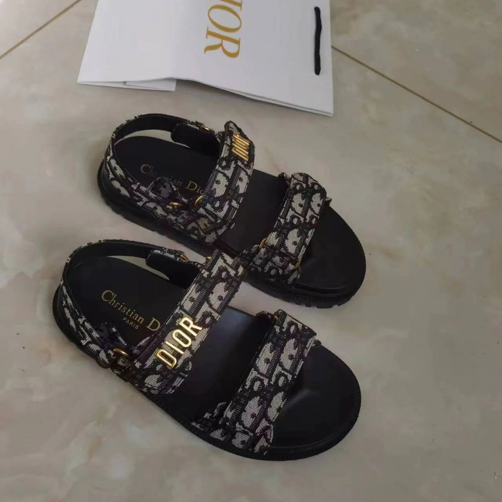 New Fashion All-match Velcro Platform Height-increasing Sandals 1024062709