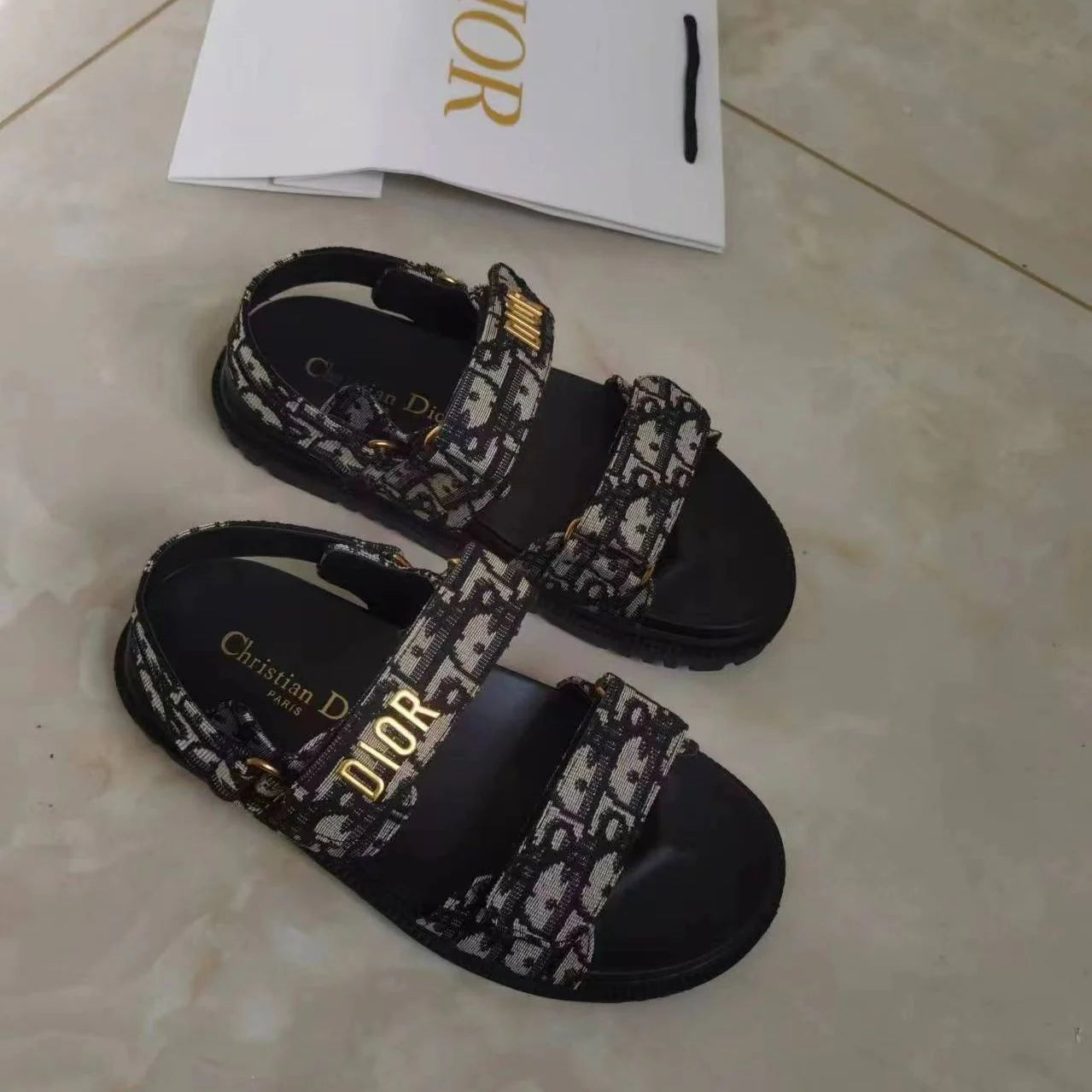 New Fashion All-match Velcro Platform Height-increasing Sandals 1024062709