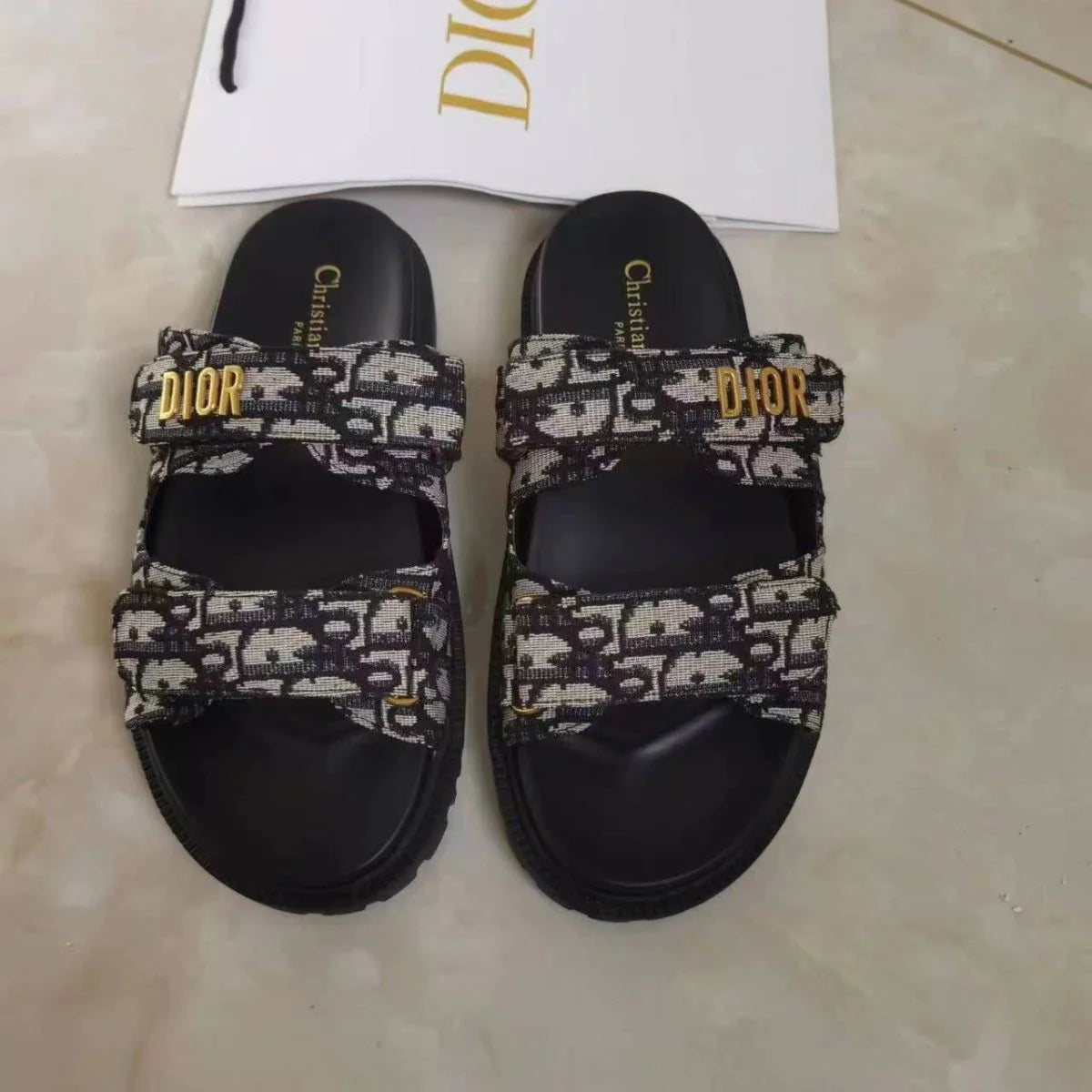 New Fashion All-match Velcro Platform Height-increasing Sandals 1024062709