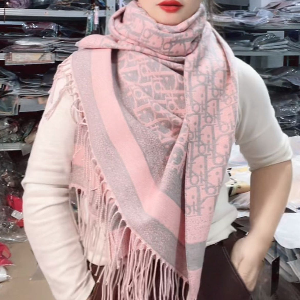 Fashion thick fringed shawl PD1023080130