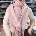 Fashion thick fringed shawl PD1023080130