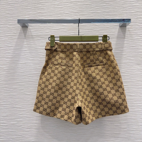 25 Ladies New Double G Jacquard Shorts PD0425031402