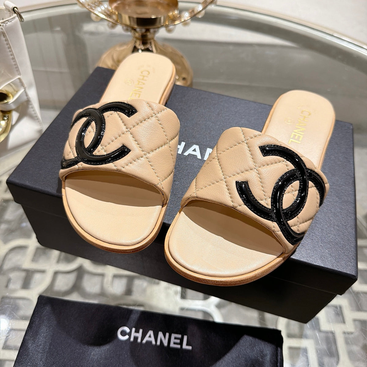 CHA Summer Woven Flat Sandals XC0426060804