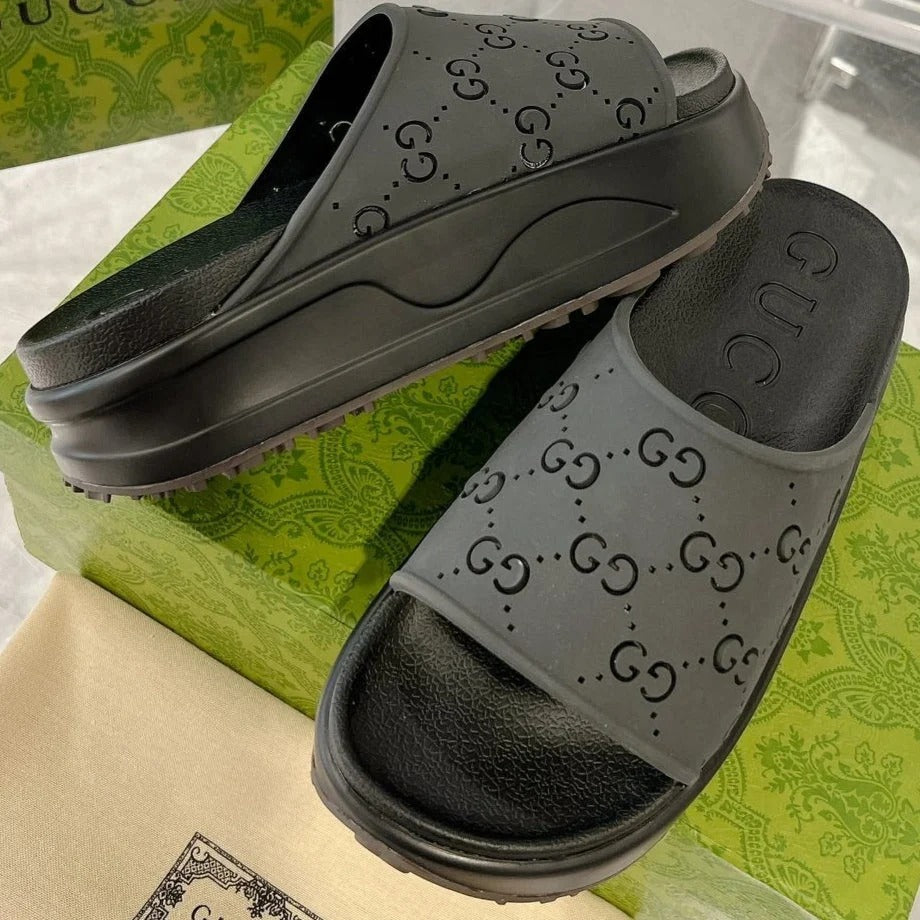 GC 25 50mm Monogram Slide Sandal Cowhide 292393