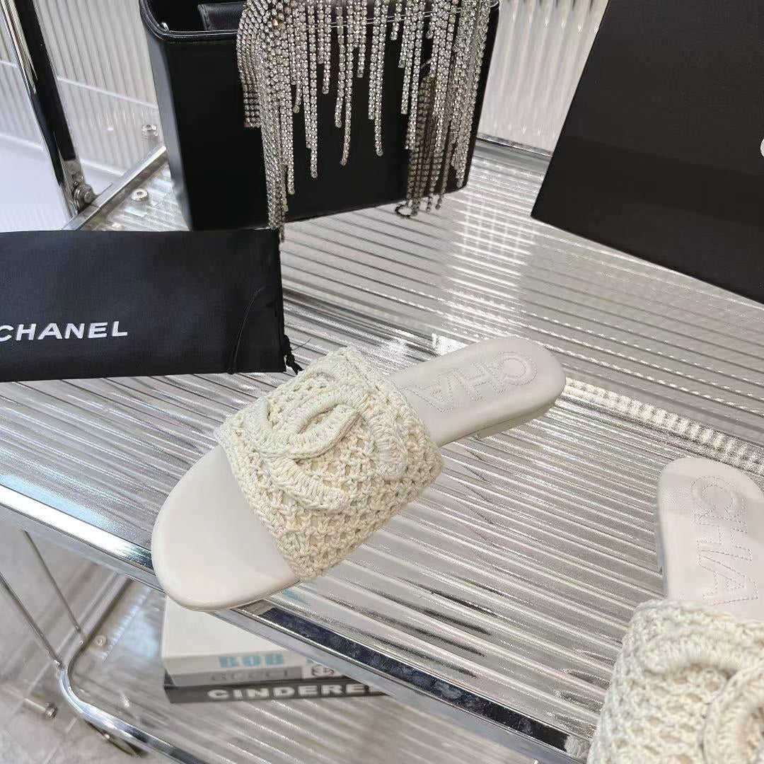 CHA Summer Woven Flat Sandals XC0426060803