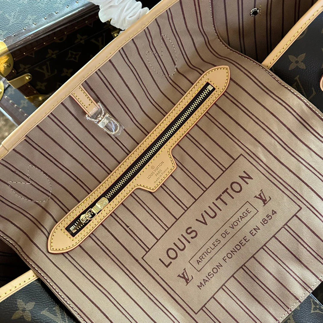 Ladies Fashion Luxury V Logo Classic Color The Neverfull Bag KL0224061804