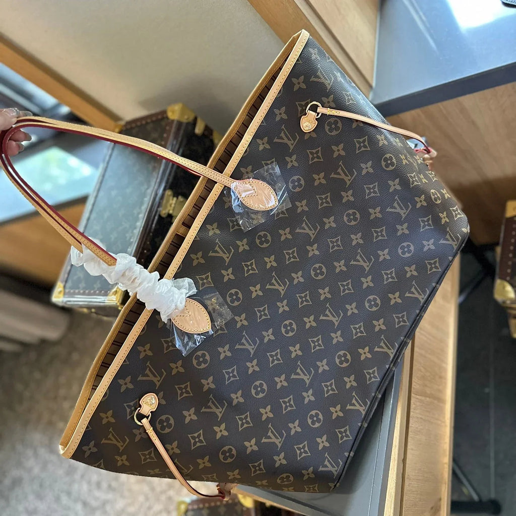 Ladies Fashion Luxury V Logo Classic Color The Neverfull Bag KL0224061804