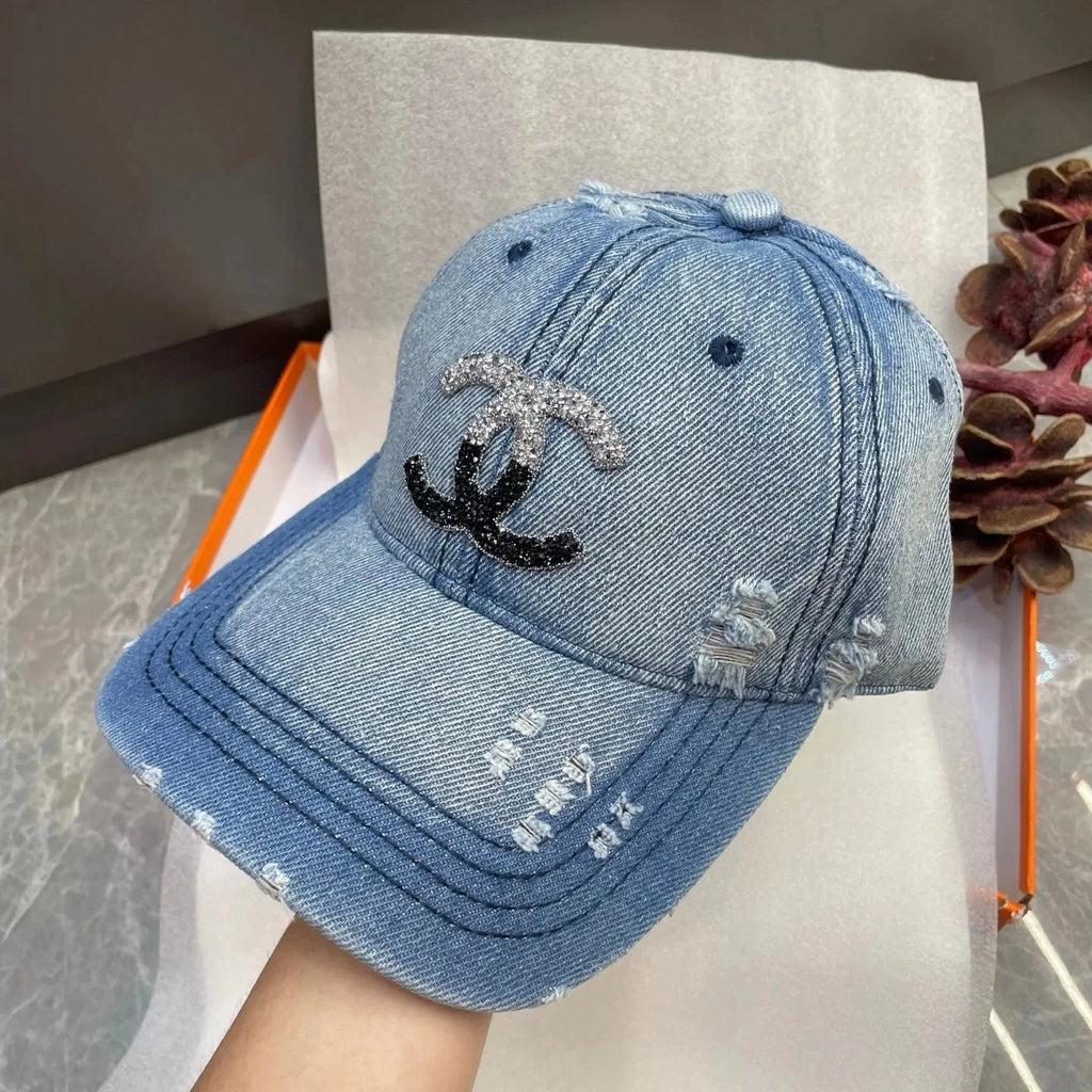 CHA  Denim Baseball Cap 213487