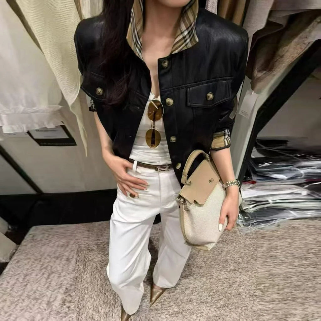 New Fashion Women's Leather Jacket PD1326091001