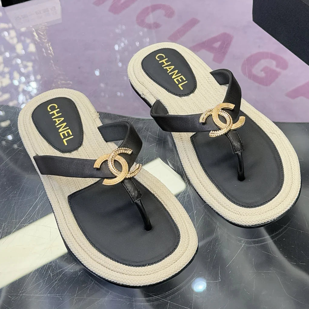 New Toe-Separator Camellia Flip-Flops 1026070207