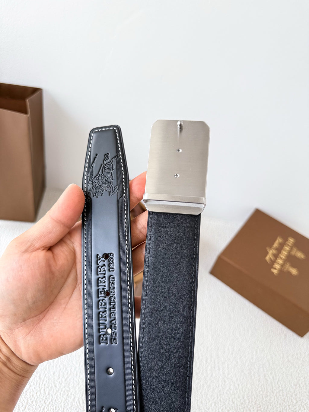 New Men's Classic Pure Steel Belt XC042025052802