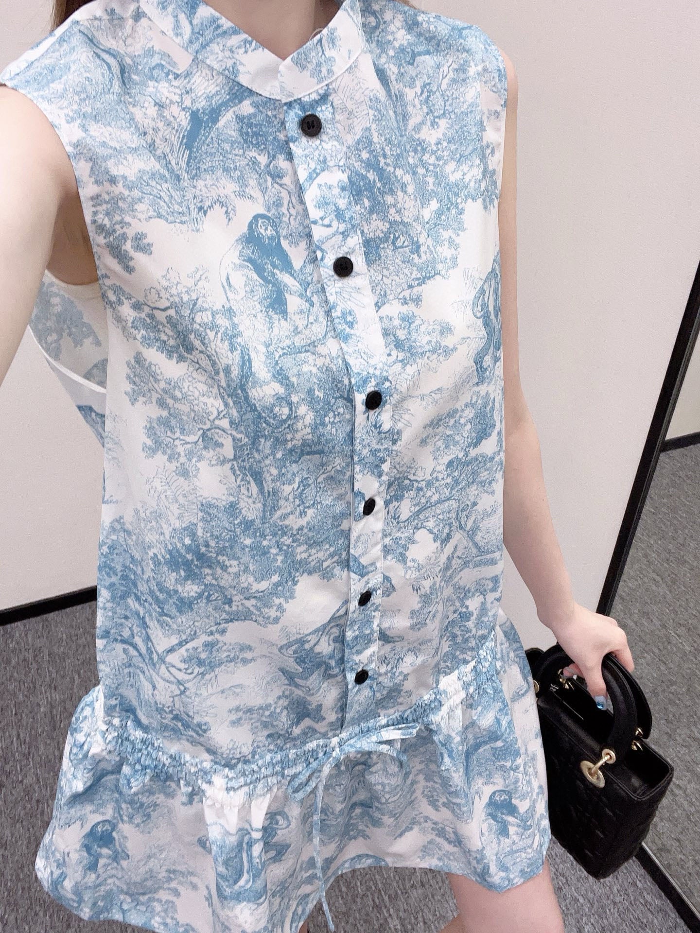 New Fashion D Logo Handmade Women's DressXC052025062001