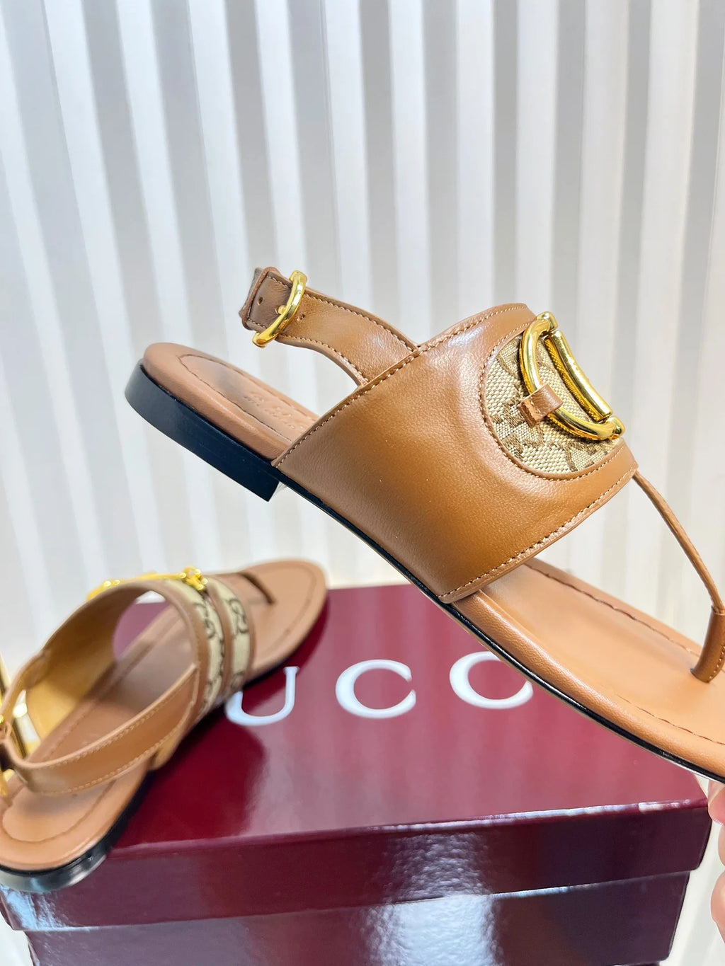 New “Big D” Horsebit Slippers 1026070216