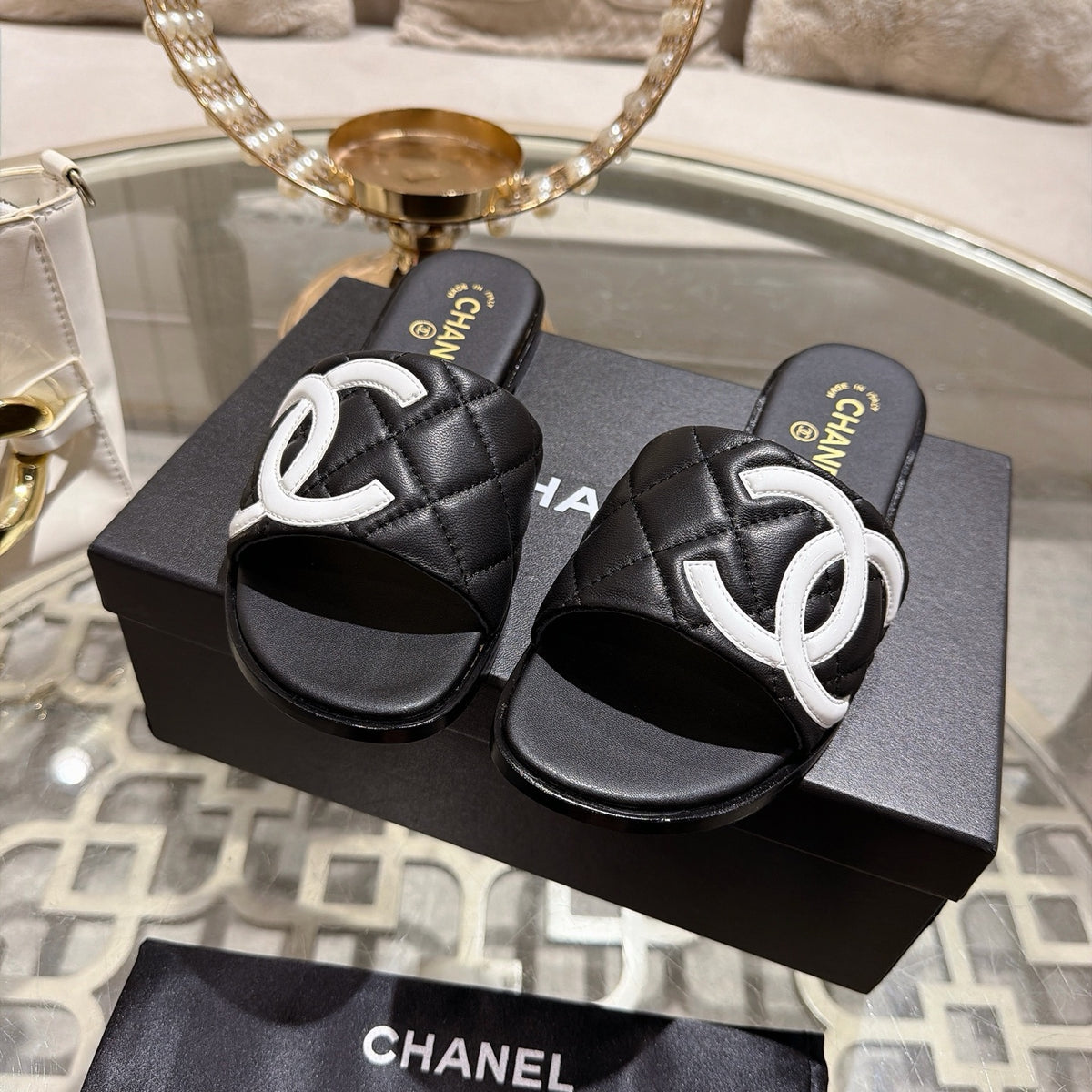 CHA Summer Woven Flat Sandals XC0426060804