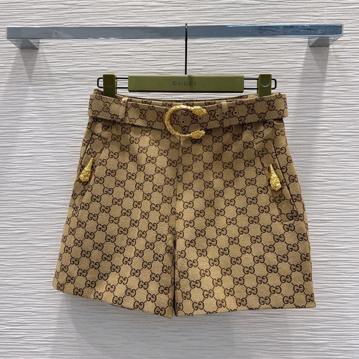 25 Ladies New Double G Jacquard Shorts PD0425031402