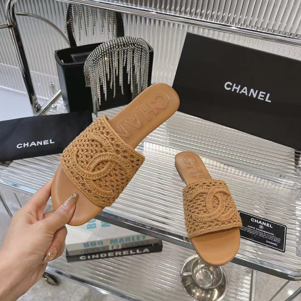CHA Summer Woven Flat Sandals XC0426060803