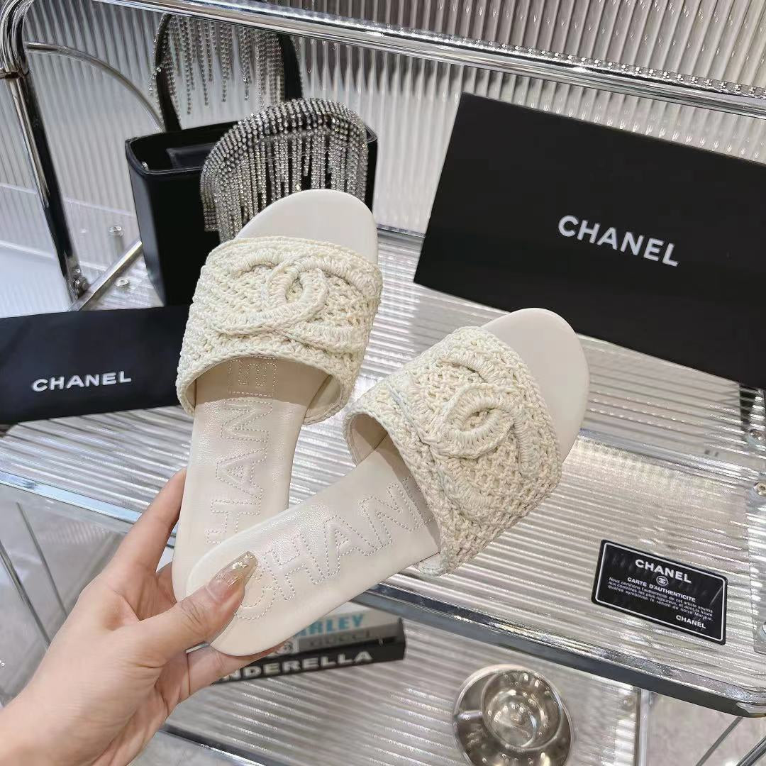 CHA Summer Woven Flat Sandals XC0426060803