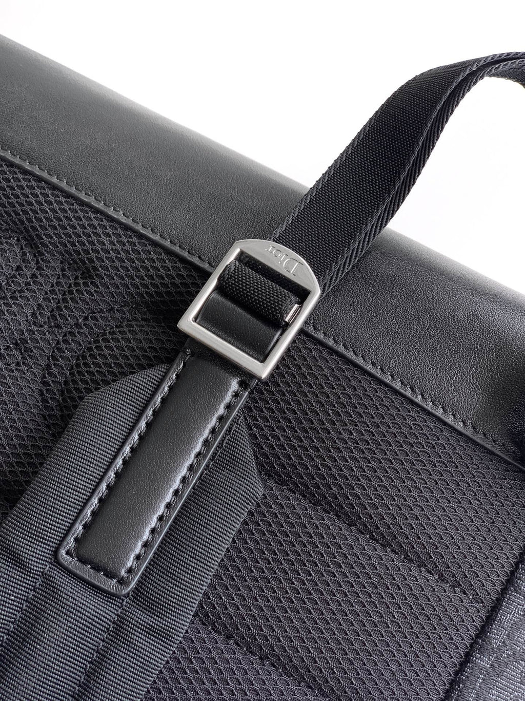 CD 2026 Jett Backpack With Flap 42cm Black Fabric Leather