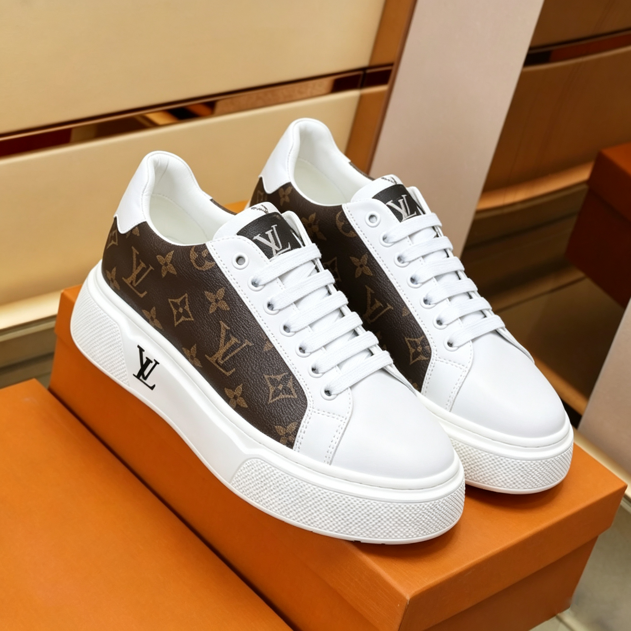 Men's Fashion Luxury Comfortable Platform Sneakers