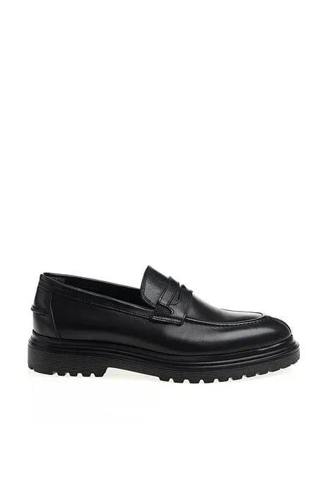 Wilson Black Men's Penny Loafers