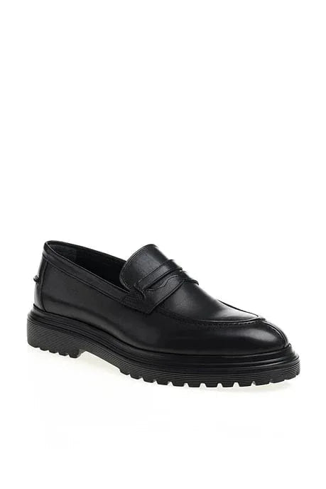 Wilson Black Men's Penny Loafers