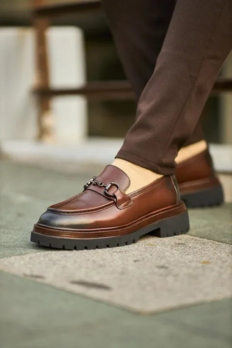 Wilson Men’s Brown Horsebit Loafers