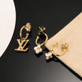 New Stylish Women's 3-Piece Earring Set ZS1326091732