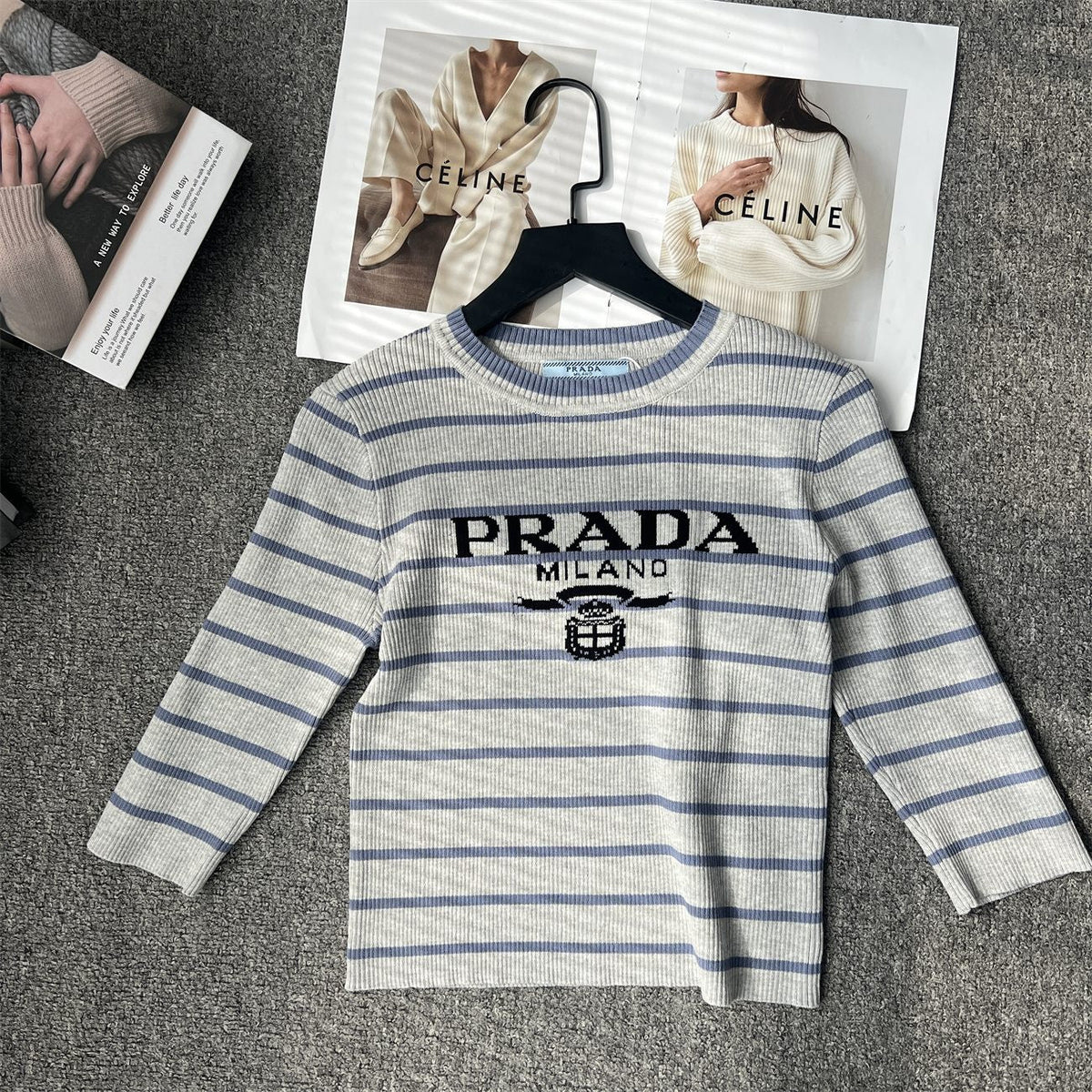 New Fashion Women's PRA Slim Fit Basic Top DM1326091801