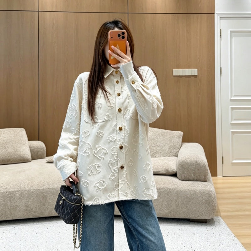 New Fashion Women'S CHA Long Sleeve Shirt DM1326091808
