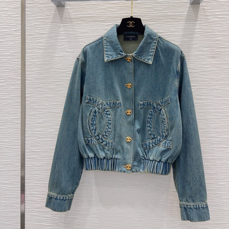 Women's CC New Fashion Denim Jacket  DM1326091823