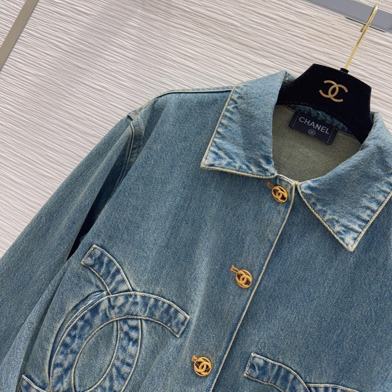 Women's CC New Fashion Denim Jacket  DM1326091823