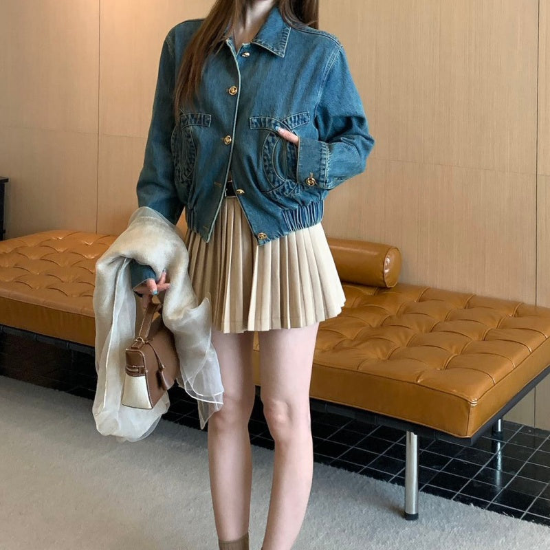 Women's CC New Fashion Denim Jacket  DM1326091823