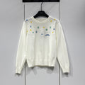 New Fashion Women's L Crew Knit Sweater DM1326091827