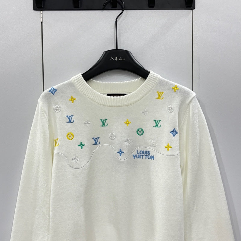 New Fashion Women's L Crew Knit Sweater DM1326091827
