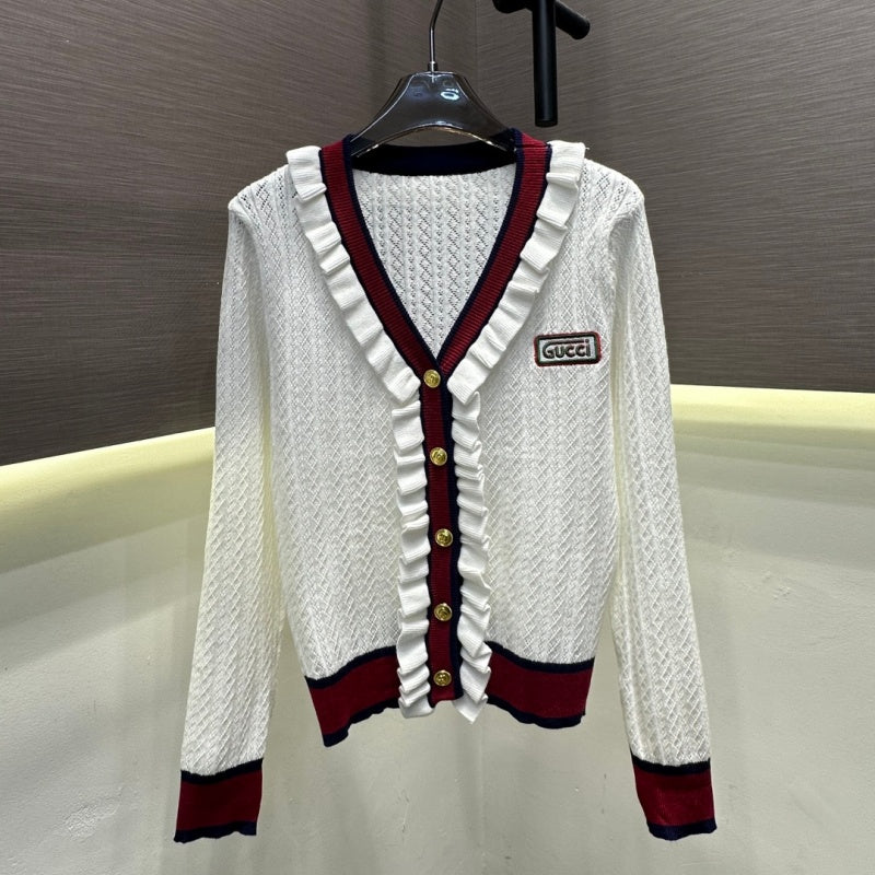 New Fashion Women's GG Knit Cardigan DM1326092004