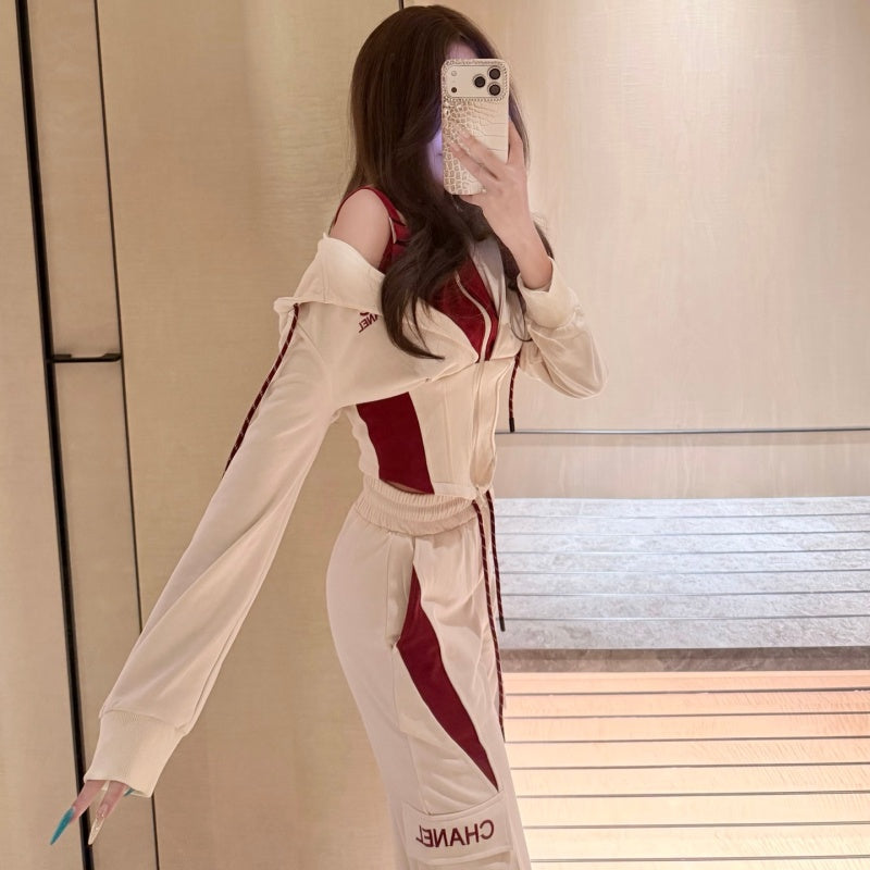 New Fashion Women's CC Tracksuit Set DM1326092014