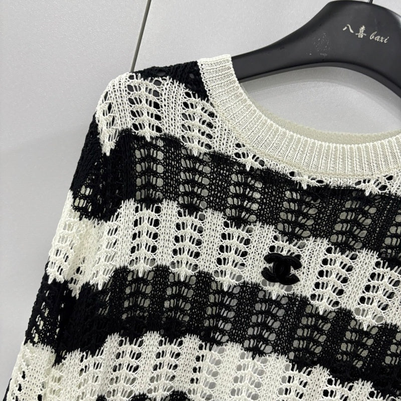 New Fashion Women's Hollow Knit Sweater DM1326092016