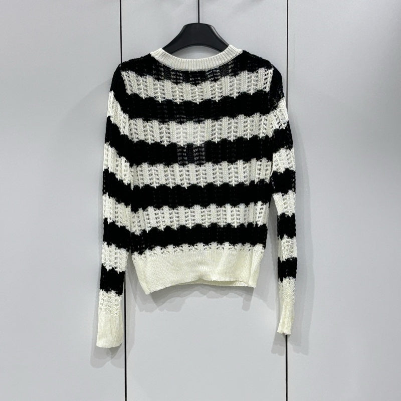 New Fashion Women's Hollow Knit Sweater DM1326092016