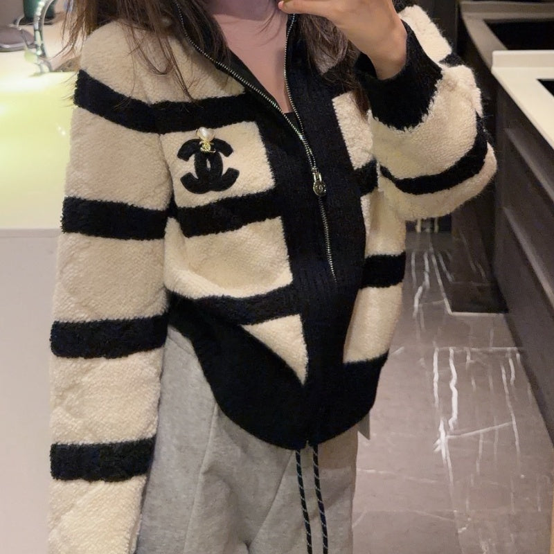 New Fashion Women's CC Knit Cardigan DM1326092019