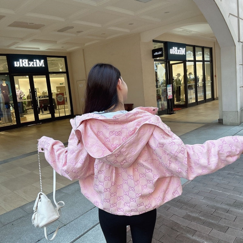 New Fashion Women's GG Crop Jacket DM1326092020